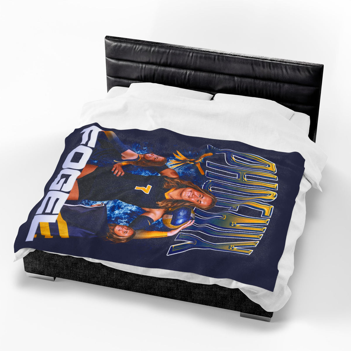 Phoenix Fogel 60"-80" Plush Blanket