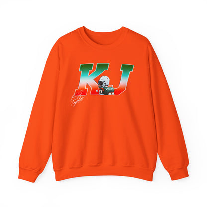 Kj Taylor Big Initials Crewneck Sweatshirt