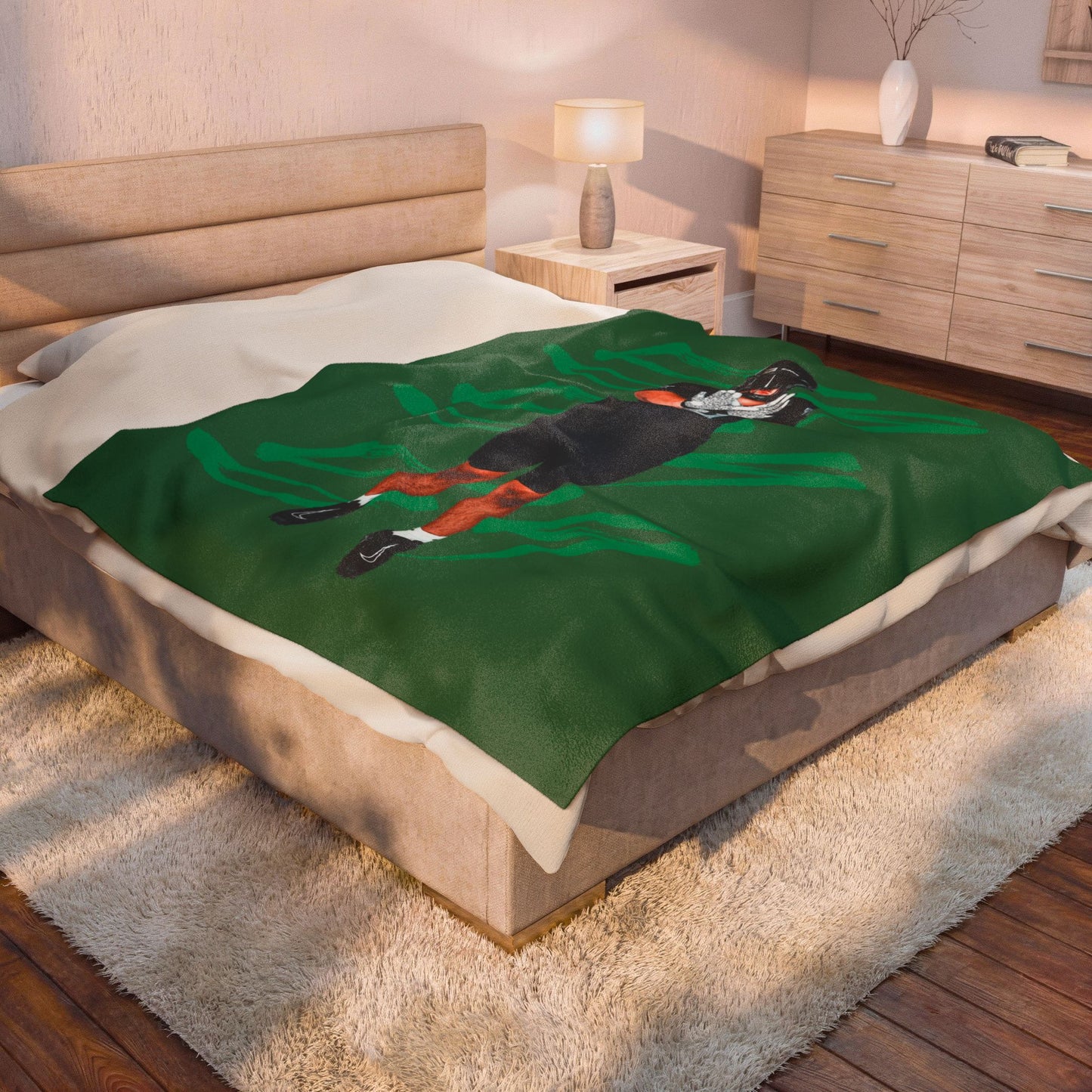 Zeliah Wade 60"-80" Plush Blanket