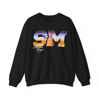 Savannah Meyer Big Initials Crewneck Sweatshirt