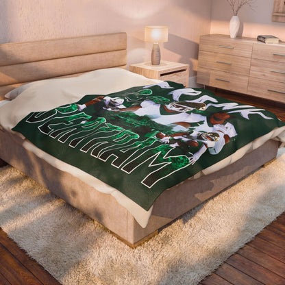 Frank Bertram 60"-80" Plush Blanket