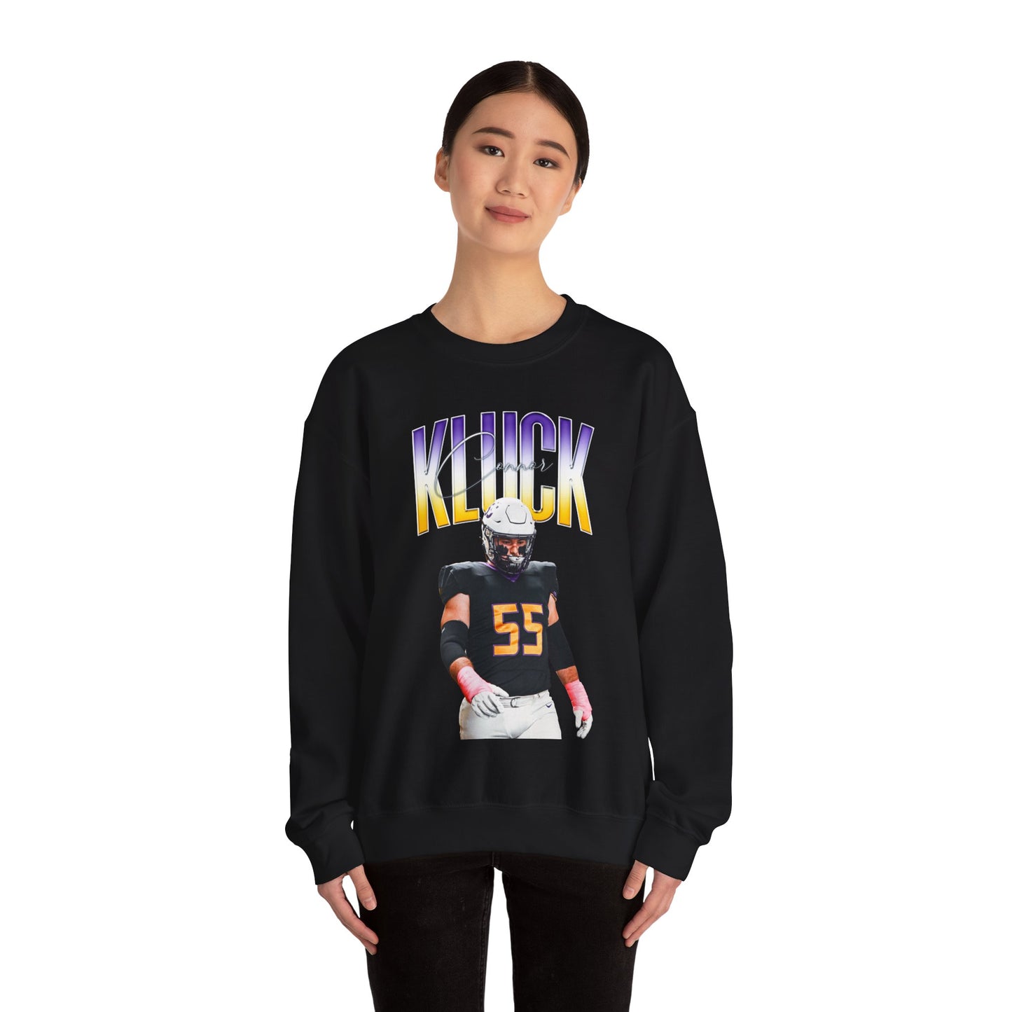 Connor Kluck Curved Combo Colored Crewneck Sweatshirt