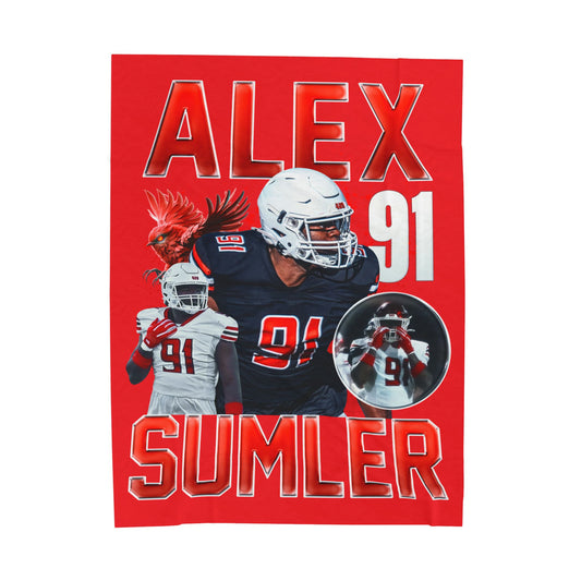 Alex Sumler 60"-80" Plush Blanket