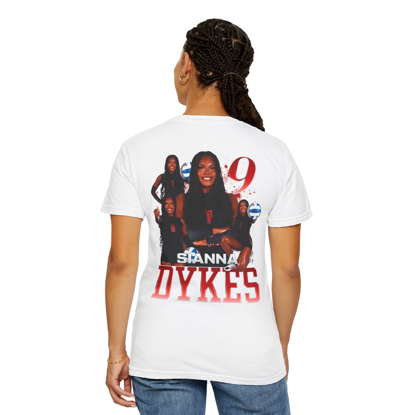 Sianna Dykes Logo Front & Back Premium Tee