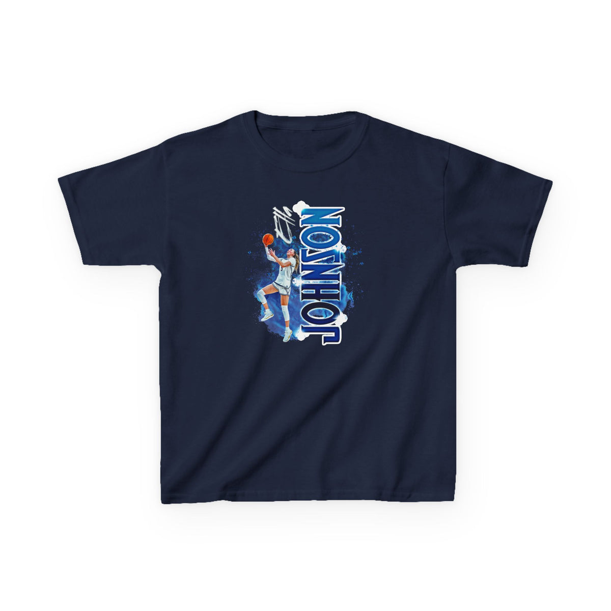 Ella Johnson Vertical Name Kids Tee