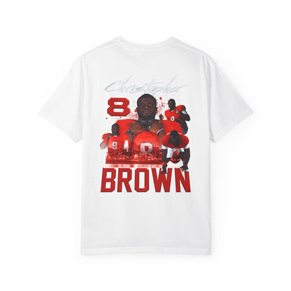 Christopher Brown Logo Front & Back Premium Tee