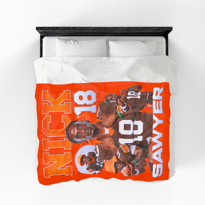 Nick Sawyer 60"-80" Plush Blanket
