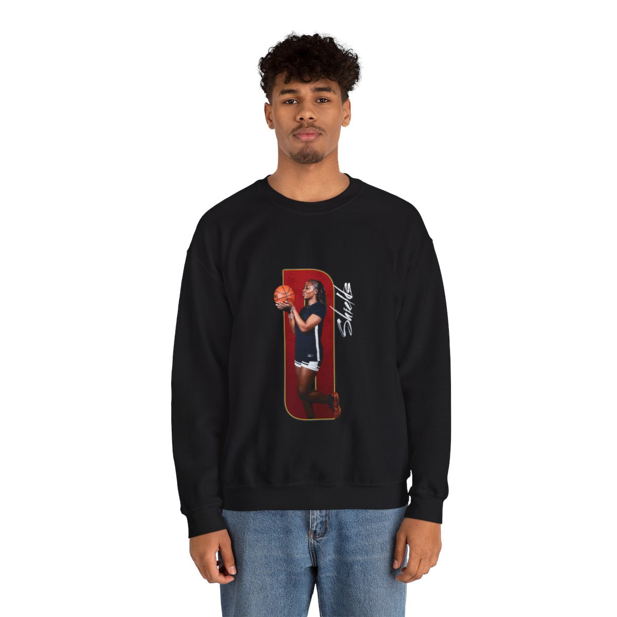 Aniyah Shields Player Icon Number Crewneck Sweatshirt