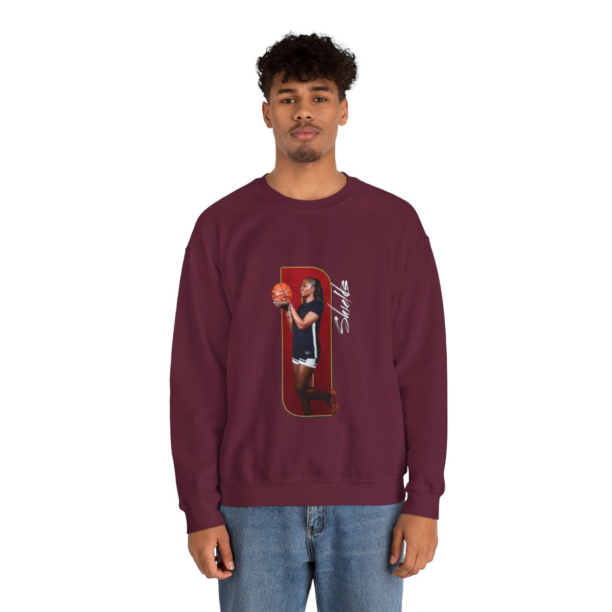 Aniyah Shields Player Icon Number Crewneck Sweatshirt