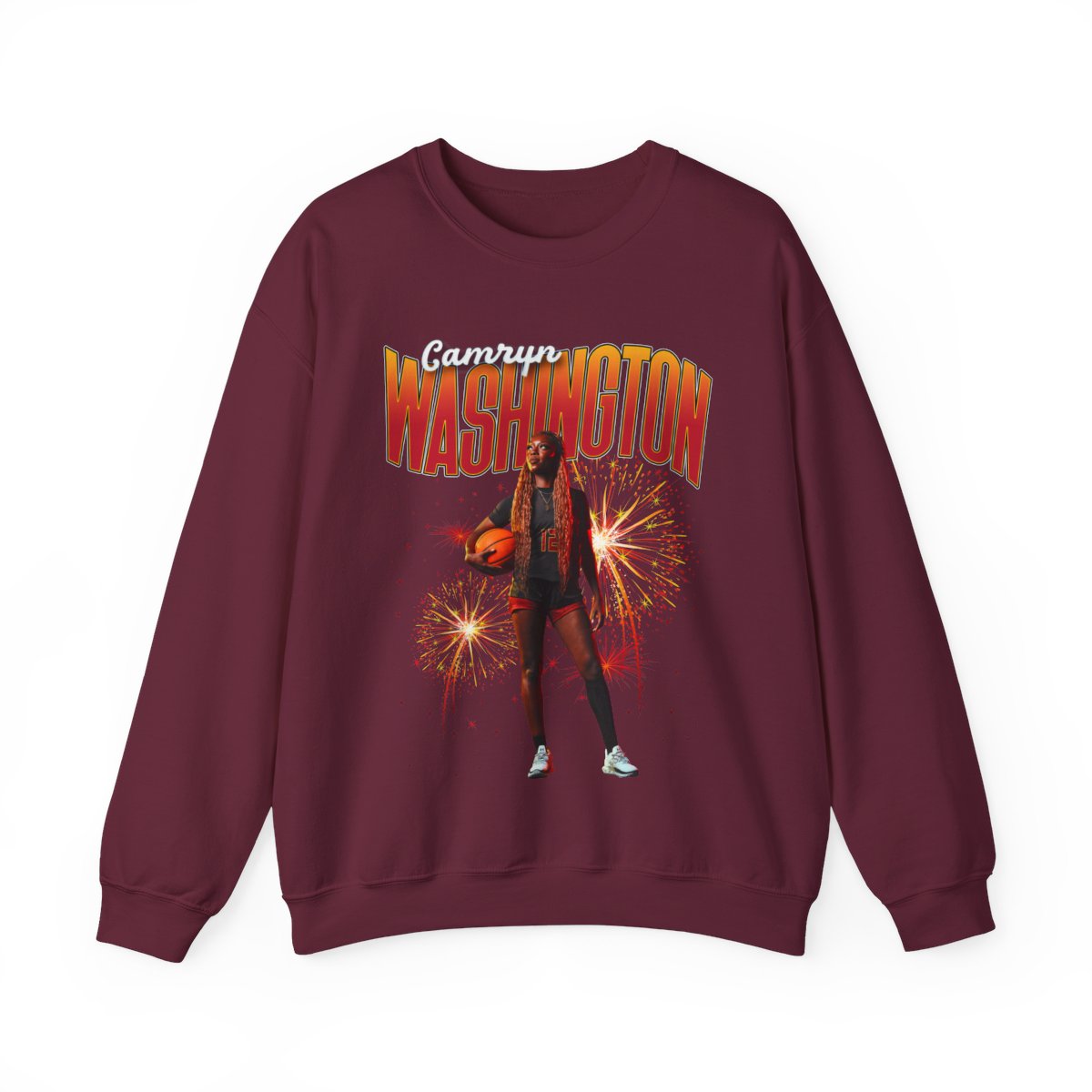 Camryn Washington Athlete Glory Crewneck Sweatshirt