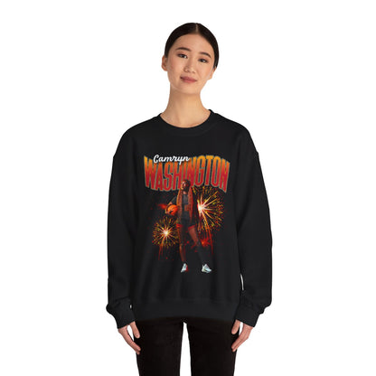 Camryn Washington Athlete Glory Crewneck Sweatshirt