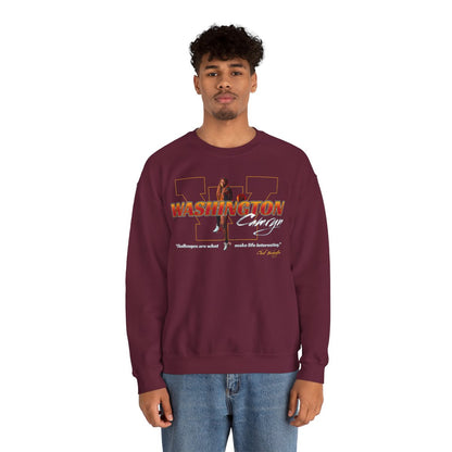 Camryn Washington Big Last Name Crewneck Sweatshirt