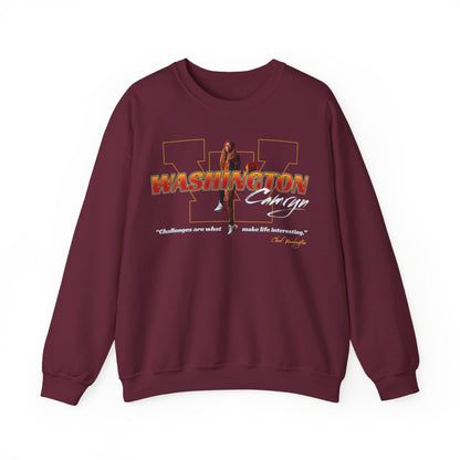 Camryn Washington Big Last Name Crewneck Sweatshirt
