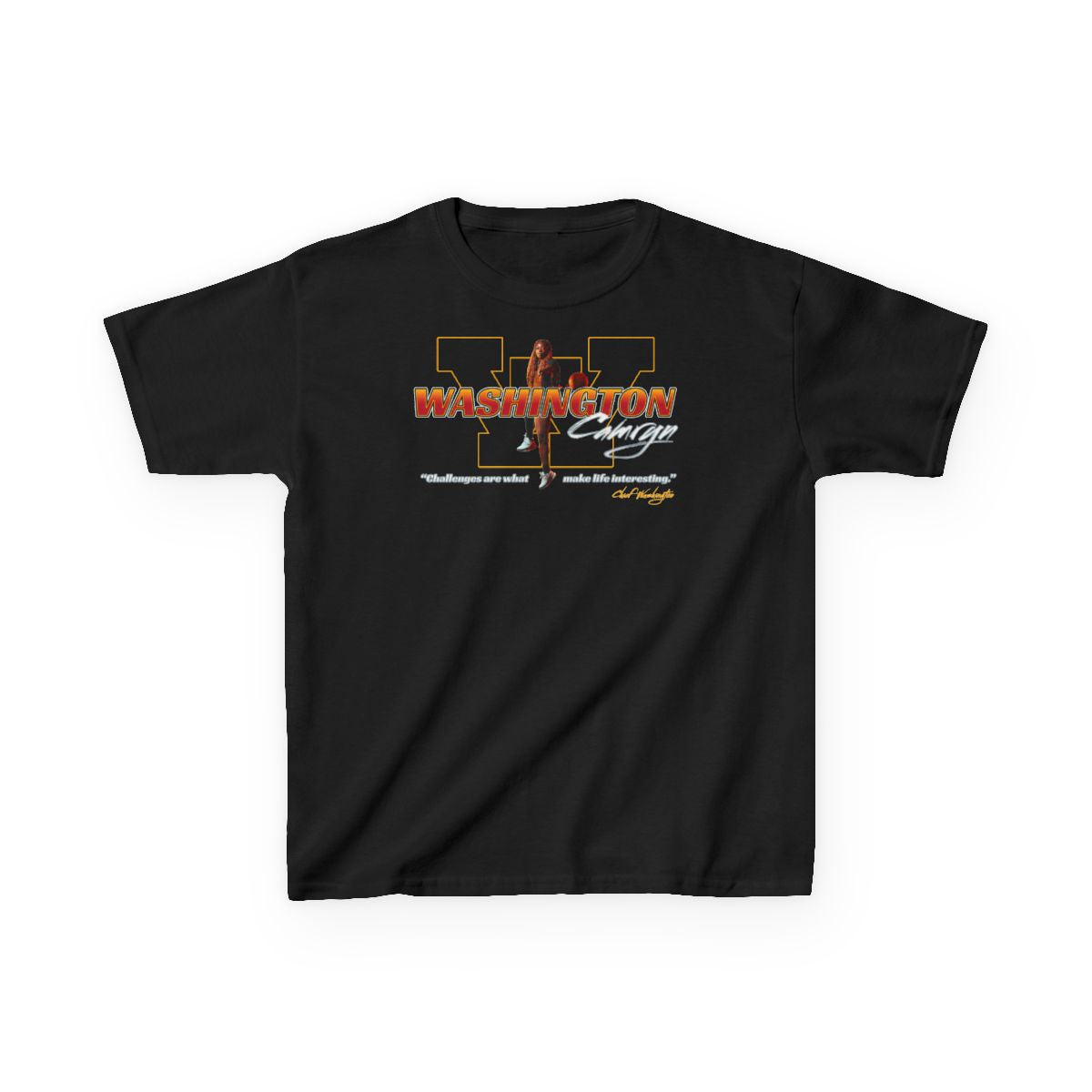 Camryn Washington Big Last Name Kids Tee