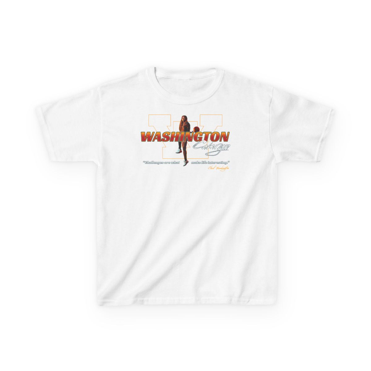 Camryn Washington Big Last Name Kids Tee