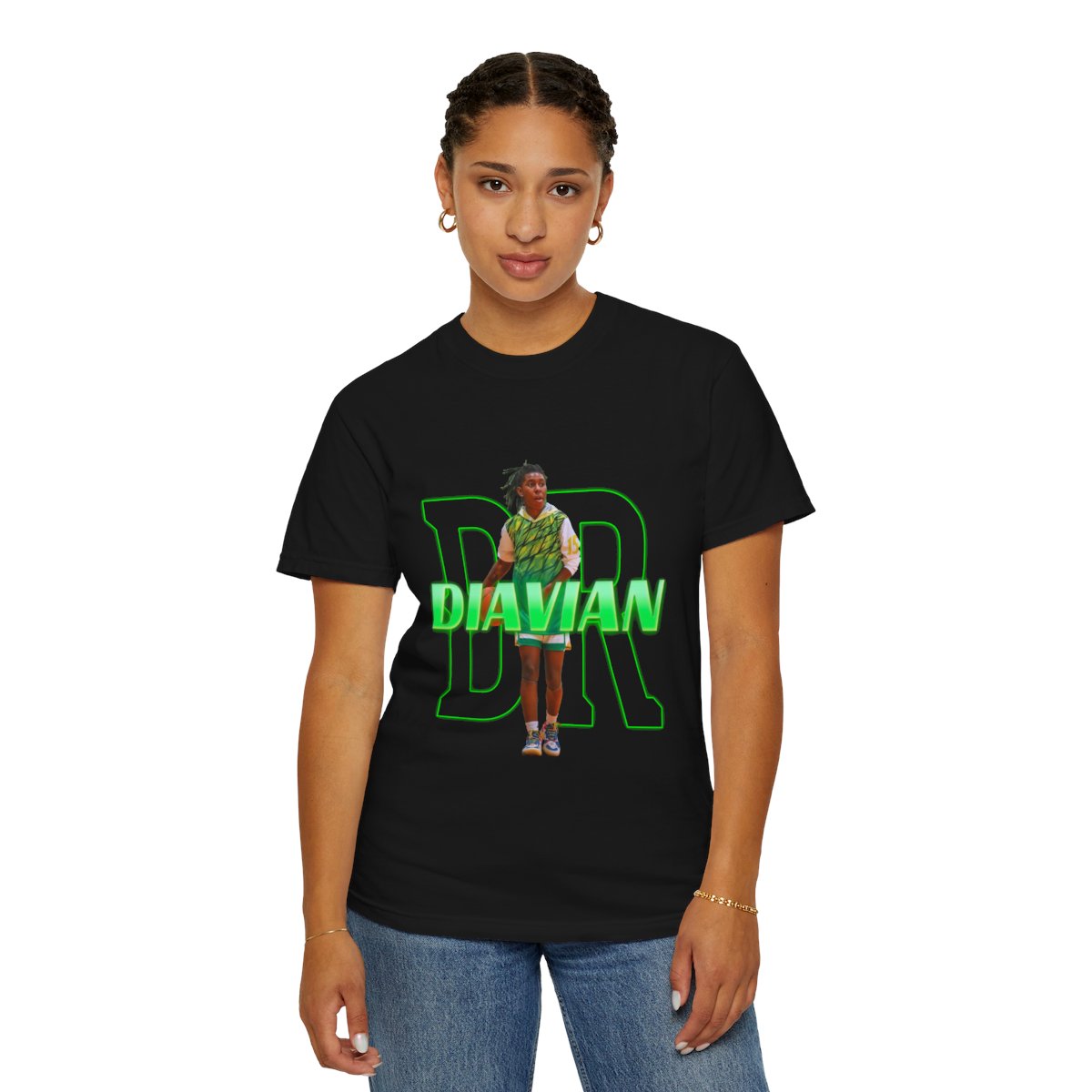 Diavian Robinson Player Icon Initials Premium Tee
