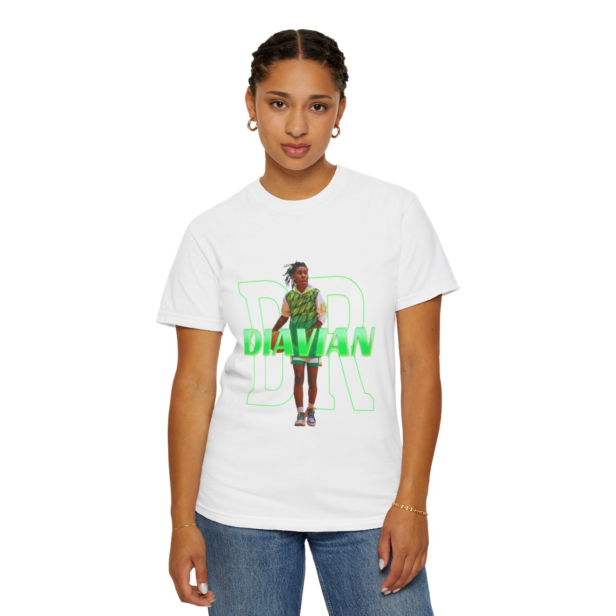 Diavian Robinson Player Icon Initials Premium Tee