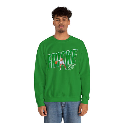 Maggie Fricke Cursive Combo Colored Crewneck Sweatshirt