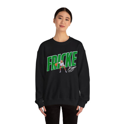 Maggie Fricke Cursive Combo Colored Crewneck Sweatshirt
