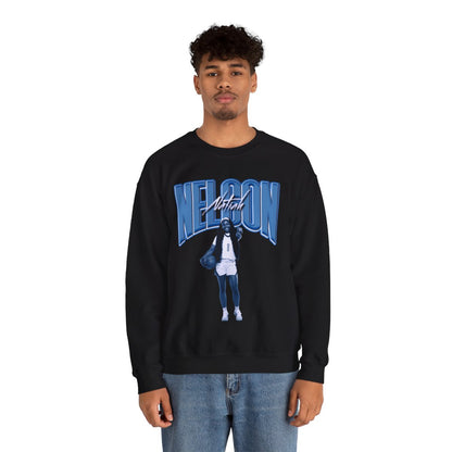 Natiah Nelson Curved Combo Colored Crewneck Sweatshirt
