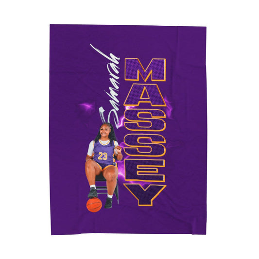 Samarah Massey 60"-80" Plush Blanket