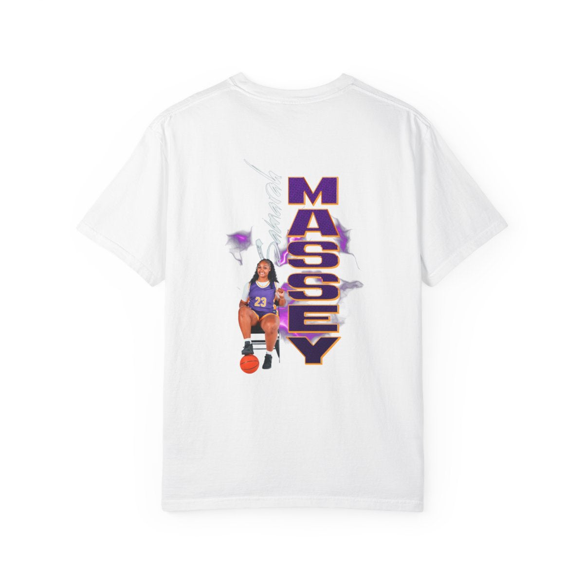 Samarah Massey Logo Front & Back Premium Tee